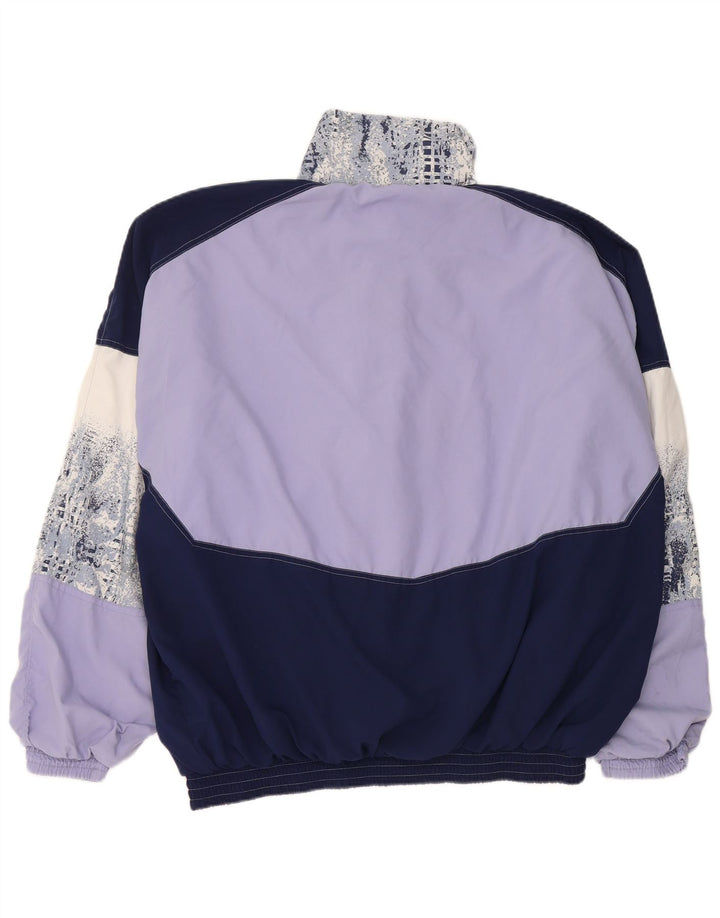 Erbacher Herren-Trainingsanzug-Oberteil, Jacke XL, Marineblau, Farbblock