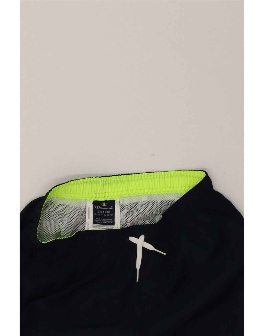 CHAMPION Boys Sport Shorts 13-14 Years XL Navy Blue Polyester Vintage Champion and Second-Hand Champion from Messina Hembry 