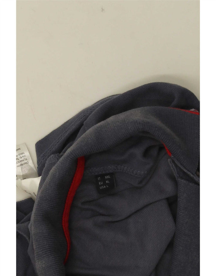 North Sails Herren-Poloshirt, große marineblaue Baumwolle
