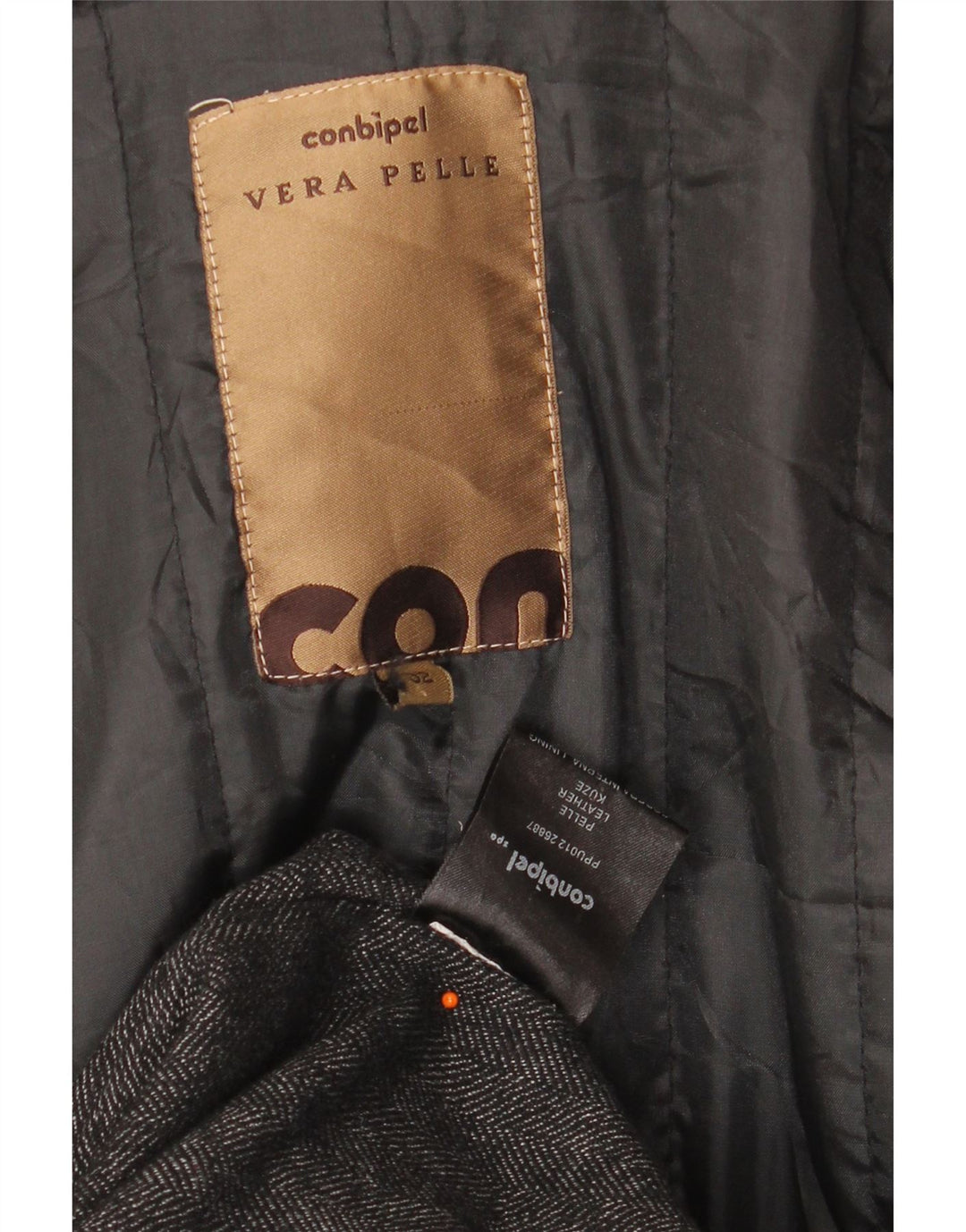 CONBIPEL Herren Ledermantel IT 52 XL Braunes Leder