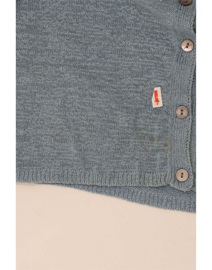 Marks & Spencer Damen St. Michael Cardigan Pullover UK 12 Mittelblau