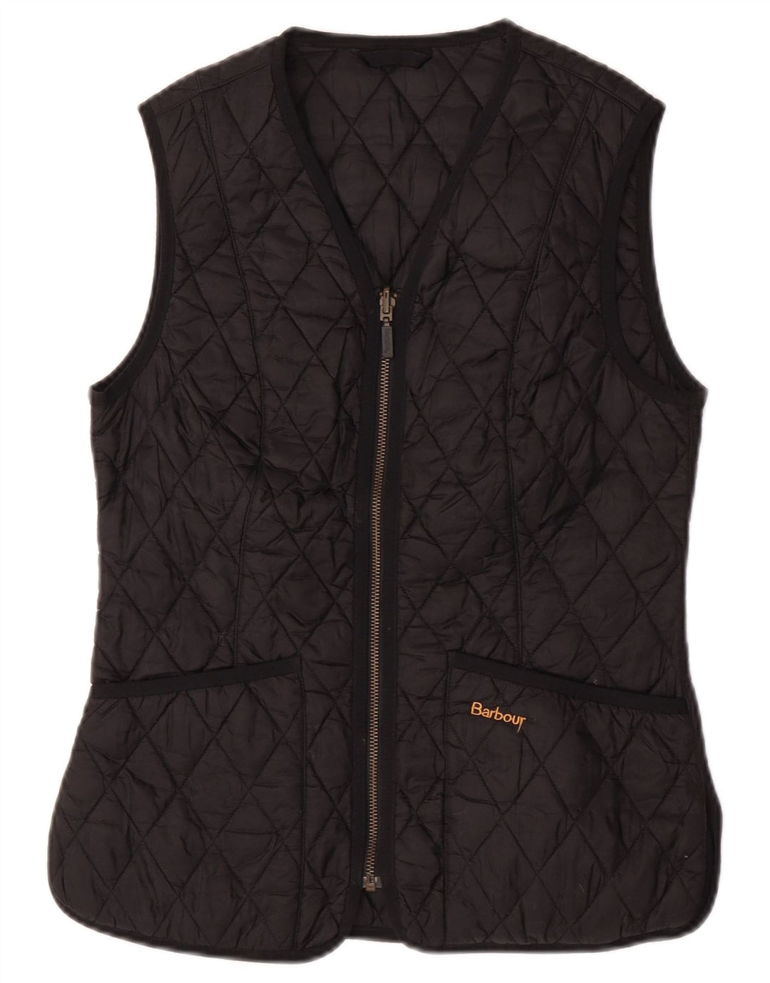 Barbour Damen Steppweste UK 8 Small Schwarz Polyamid