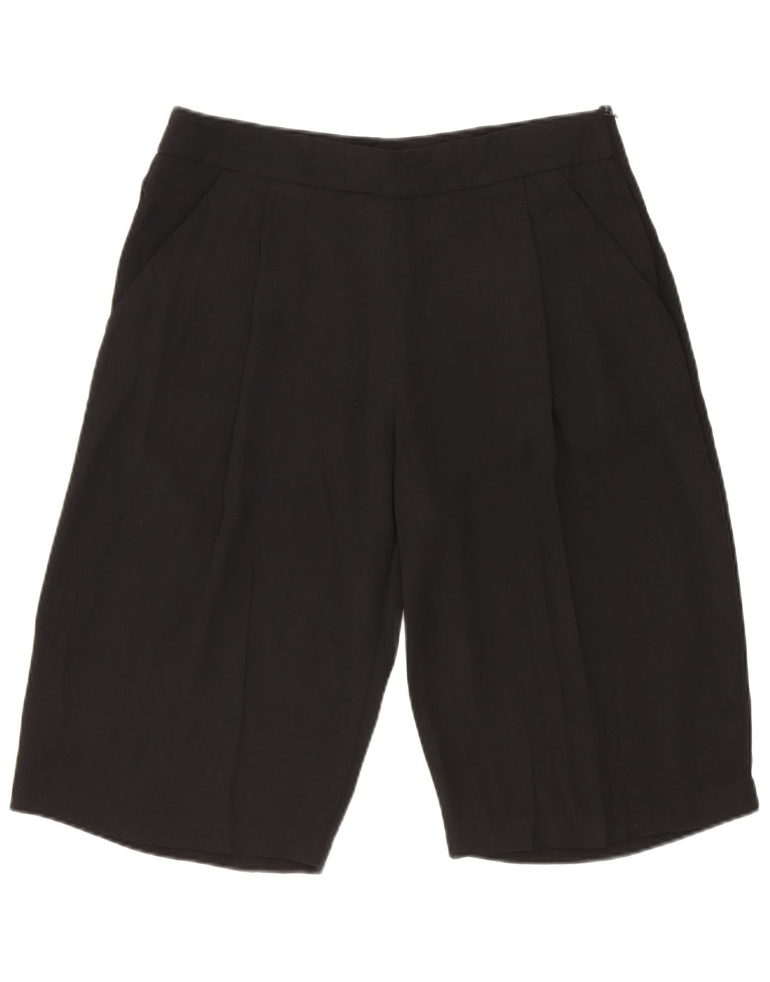 Zara Damen Freizeitshorts XS W24 Schwarz Polyester