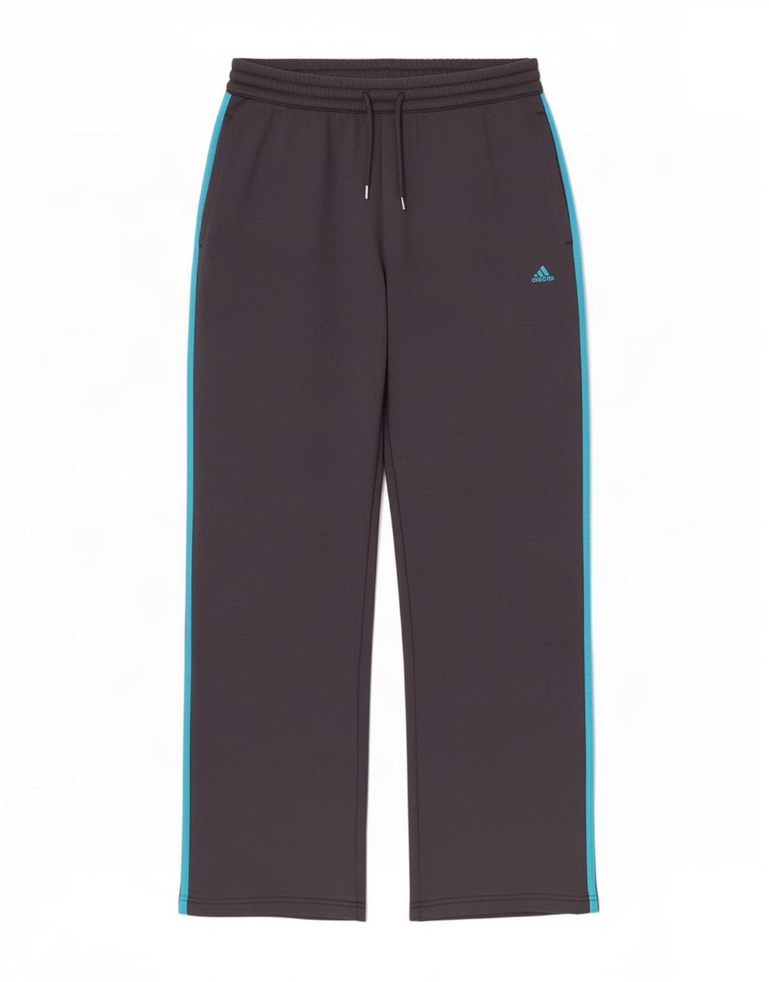 Adidas Damen Trainingshose UK 16 Large Grau Polyester