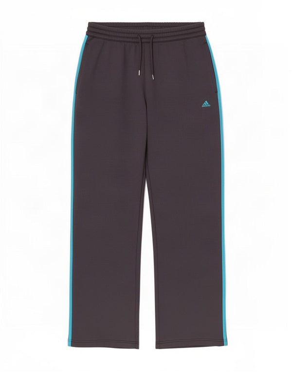 Adidas Damen Trainingshose UK 16 Large Grau Polyester