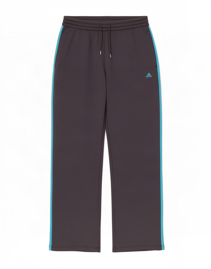 Adidas Damen Trainingshose UK 16 Large Grau Polyester