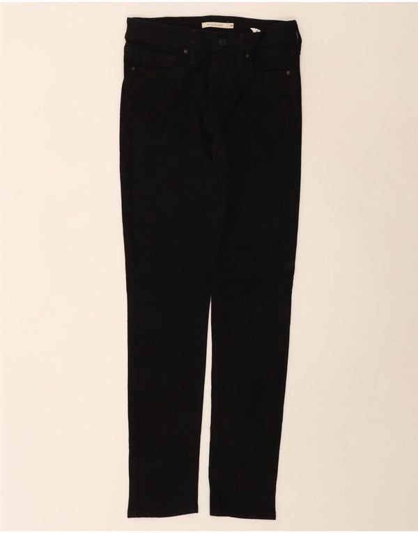 Levi's Damen 311 Shaping Skinny Jeans W28 L30 Schwarze Baumwolle