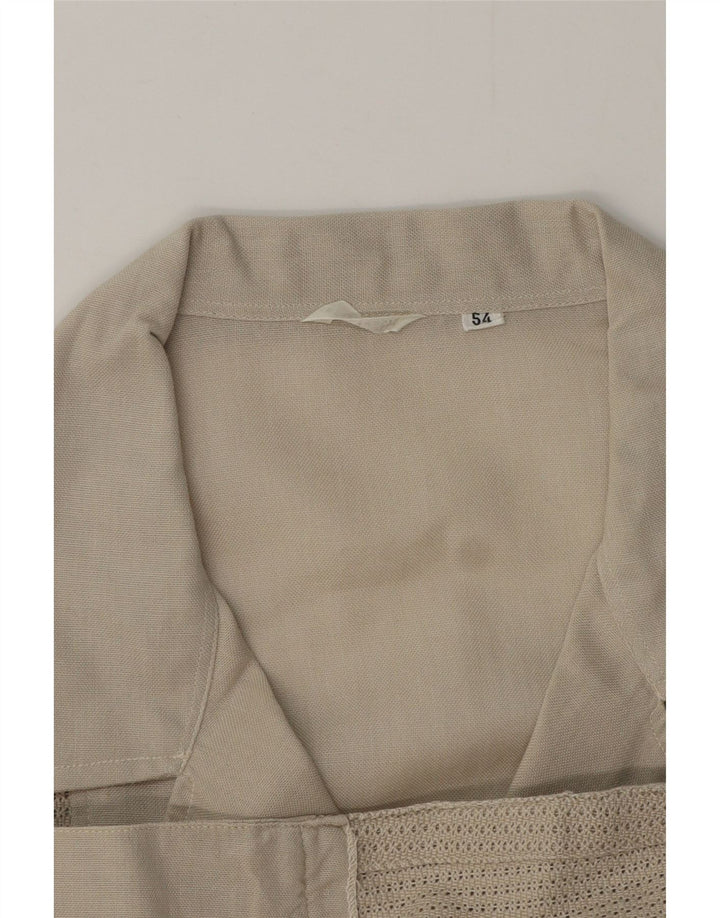 Vintage Herren Overshirt Hemd IT 54 XL Grün