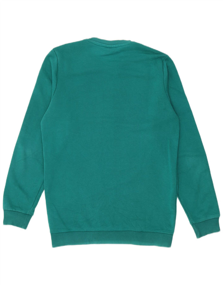 Fila Herren Grafik-Sweatshirt-Pullover, klein, grüne Baumwolle