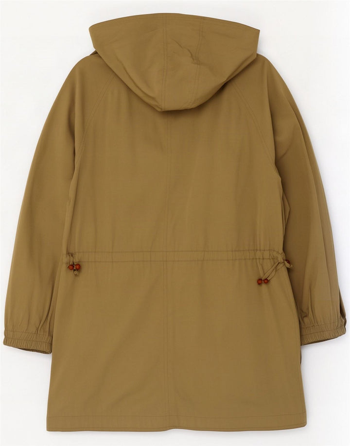 Penny Black Womens Hooded Oversized Parka Jacket IT 44 Medium Khaki