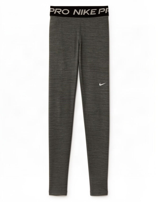 Nike Damen Dri Fit Graphic Leggings UK 4 XS Graues Colourblock-Polyester