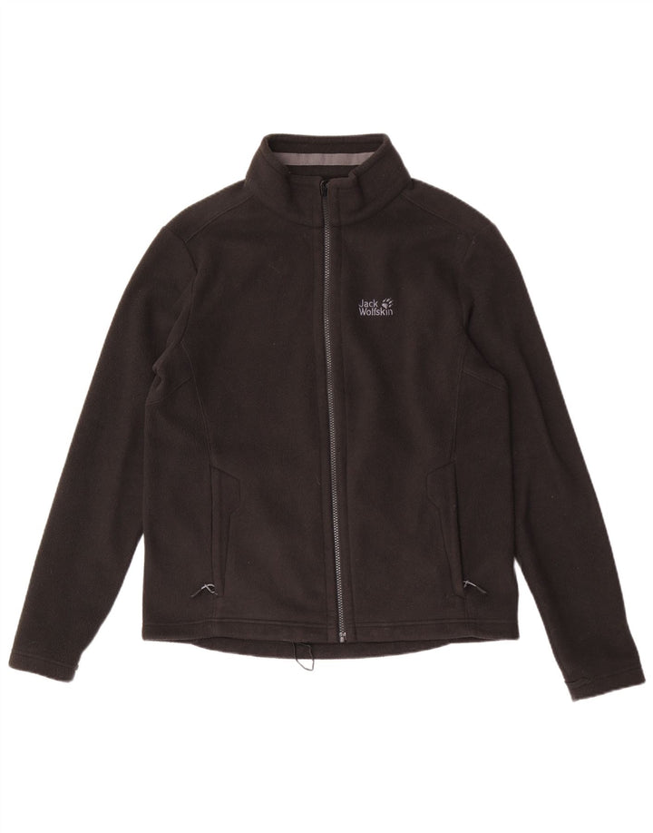 Jack Wolfskin Herren Fleecejacke UK 36/38 Small Schwarz Polyester