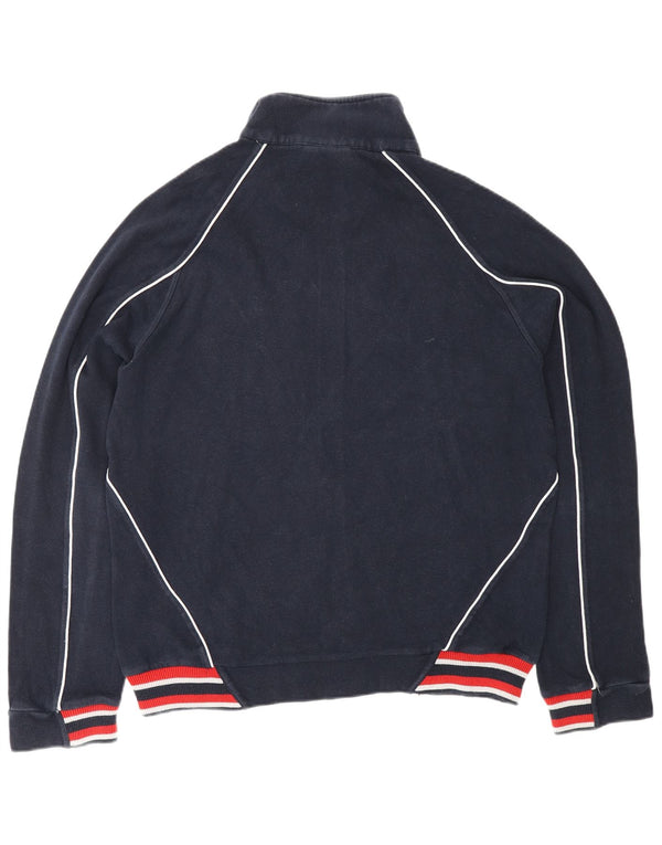 AUSTRALIAN L'ALPINA Mens Tracksuit Top Jacket IT 50 Medium Navy Blue