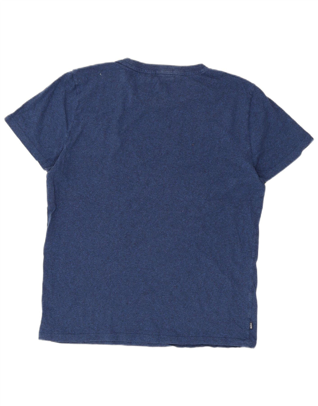 Superdry Herren T-Shirt Top XL Marineblau Baumwolle