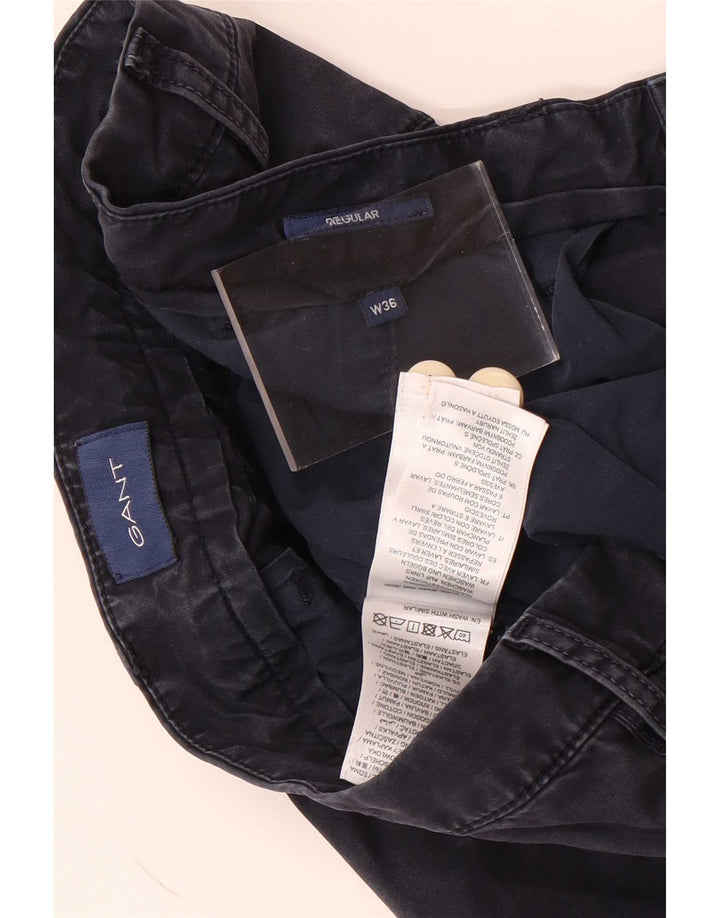 Gant Herren Chinoshorts W36 Large Marineblaue Baumwolle