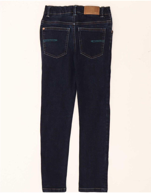 Ted Baker Röhrenjeans für Jungen, 9–10 Jahre, W24 L24, marineblaue Baumwolle