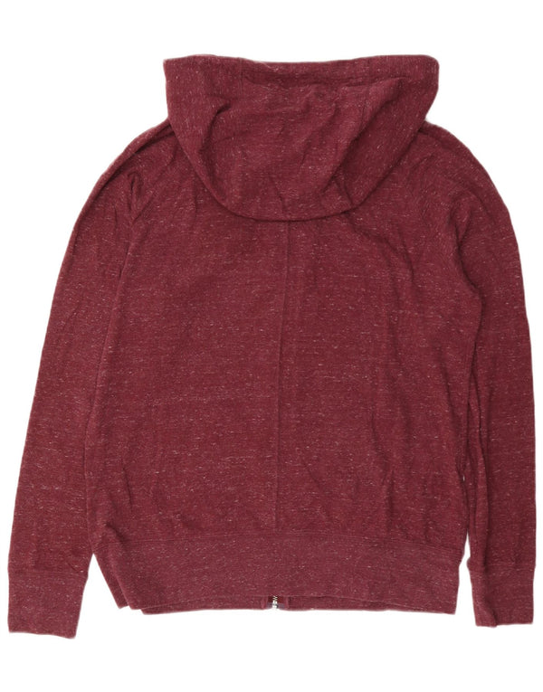 Nike Damen Montana Grizzlies Zip Hoodie Pullover UK 16 Large Burgund