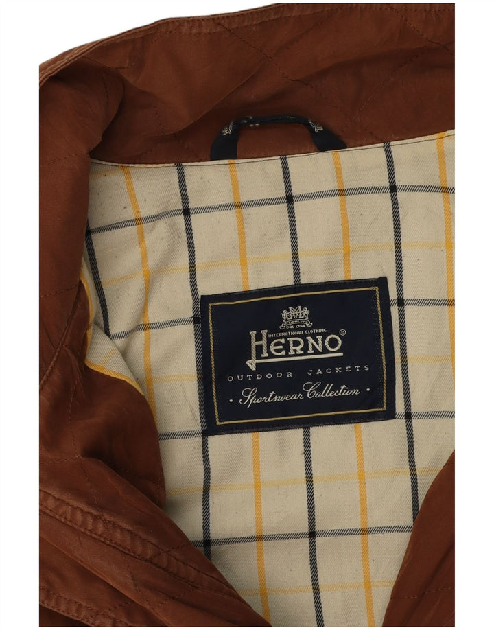 Herno Herren Bomberjacke UK 42 XL Braun