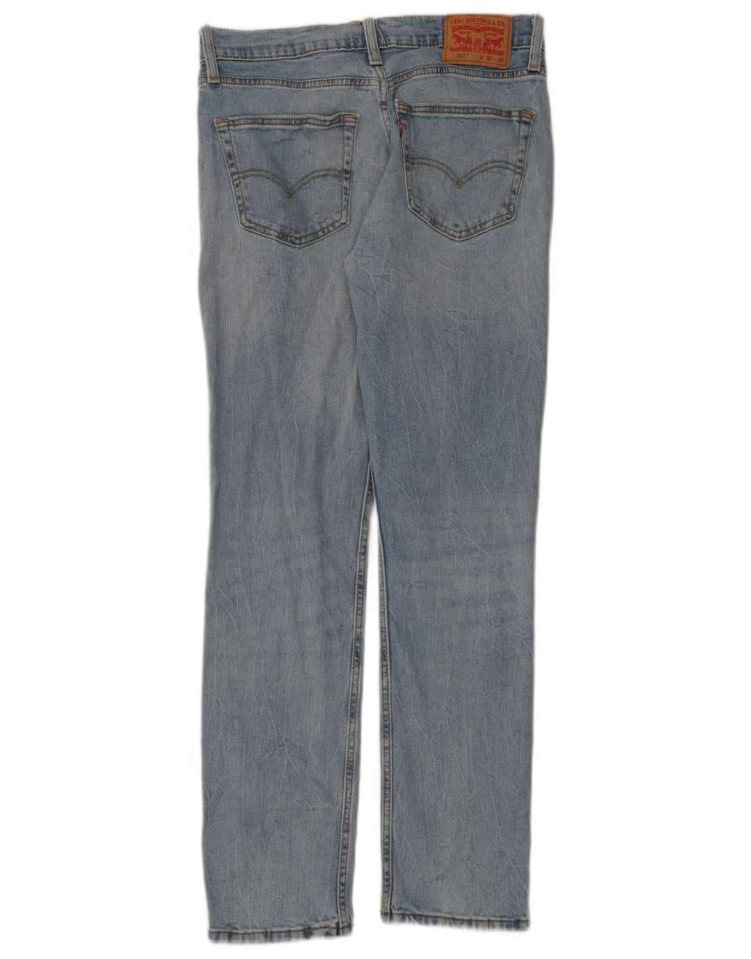 Levi's Herren 511 Slim Jeans W32 L32 Blaue Baumwolle