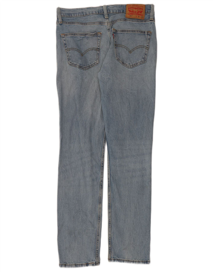 Levi's Herren 511 Slim Jeans W32 L32 Blaue Baumwolle