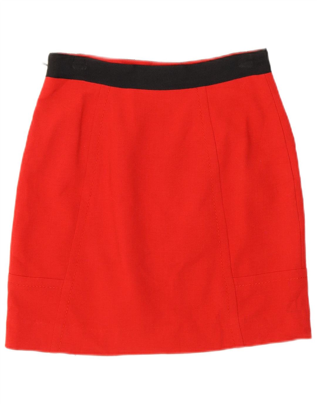 Coast Damen Minirock UK 8 Small W26 Roter Colourblock-Polyester