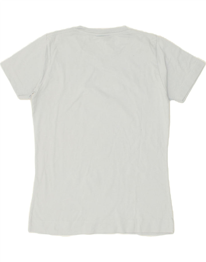 CHAMPION Womens Graphic T-Shirt Top UK 14 Medium Grey Vintage Champion and Second-Hand Champion from Messina Hembry 