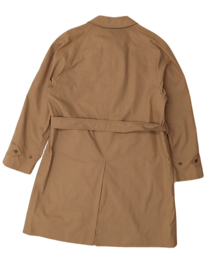 Vintage Herren Trenchcoat IT 48 Medium Beige Polyester