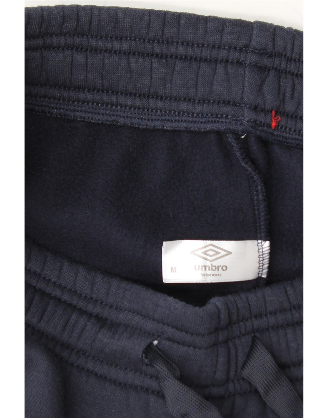 UMBRO Mens Tracksuit Trousers Joggers Medium  Navy Blue Colourblock Cotton Vintage Umbro and Second-Hand Umbro from Messina Hembry 
