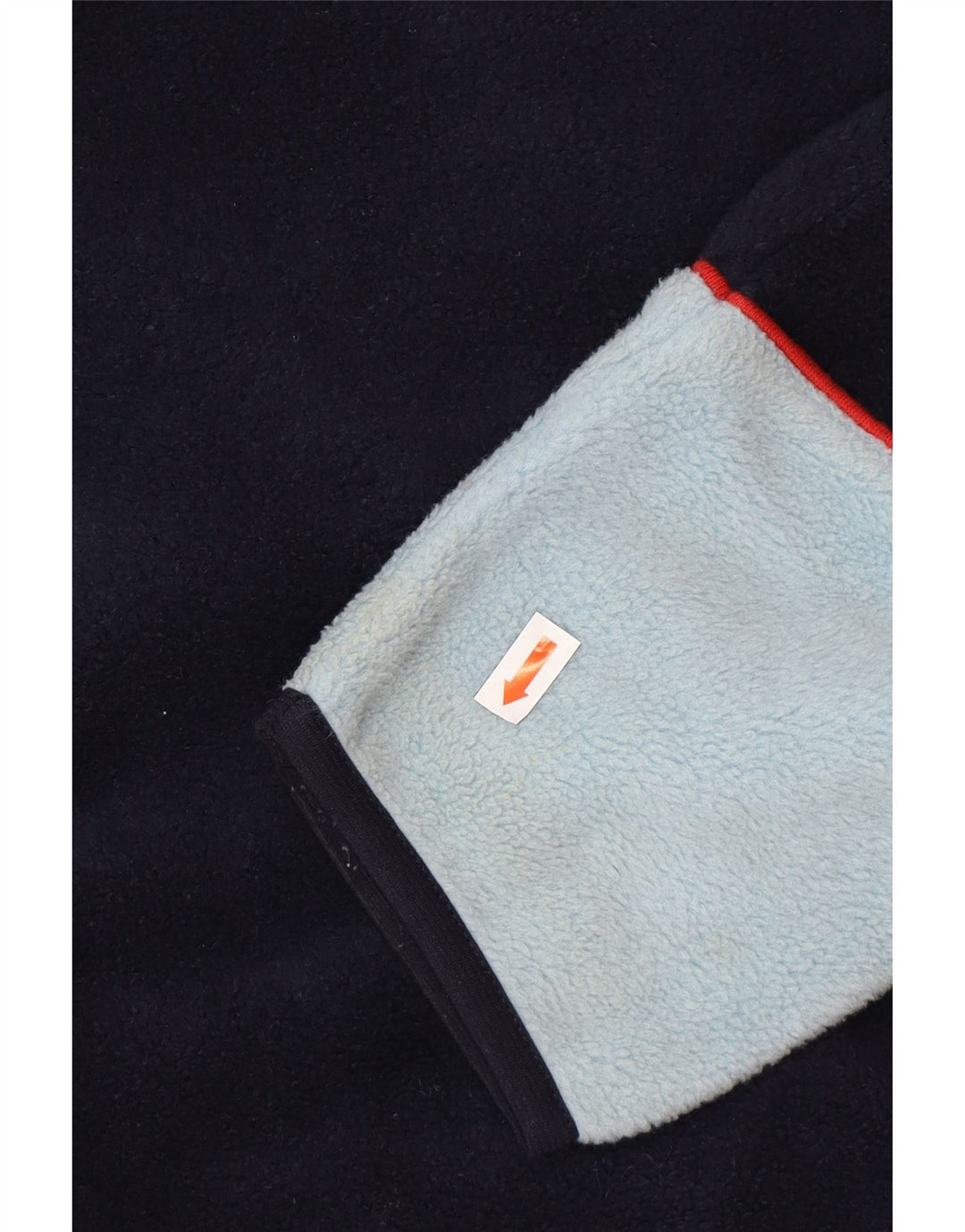 Ellesse Herren-Fleecepullover, groß, marineblau, Farbblock-Polyester