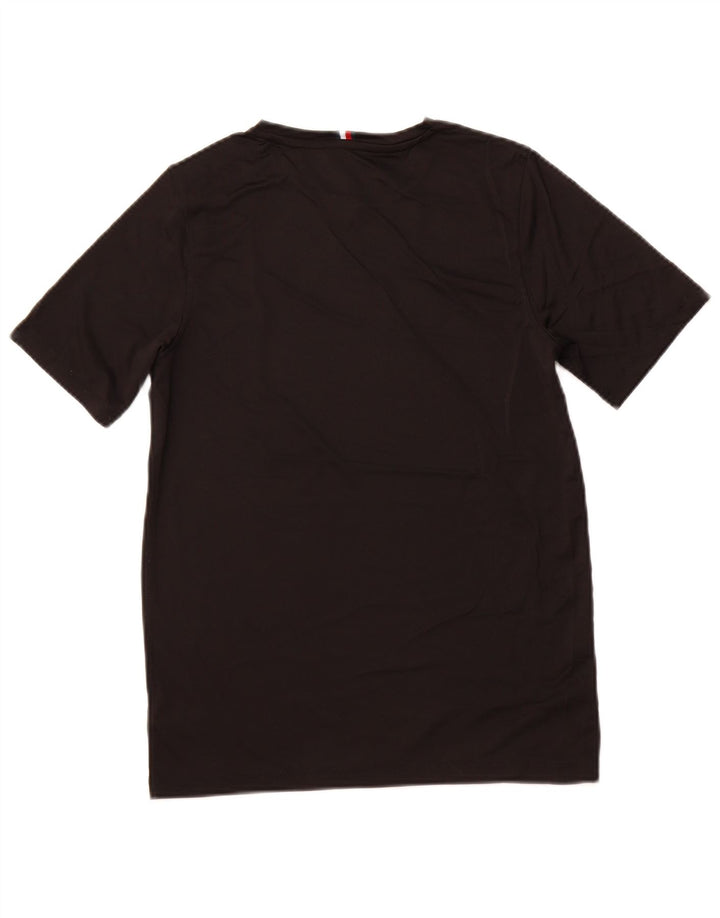TOMMY HILFIGER Herren T-Shirt Top Small Schwarz Polyester