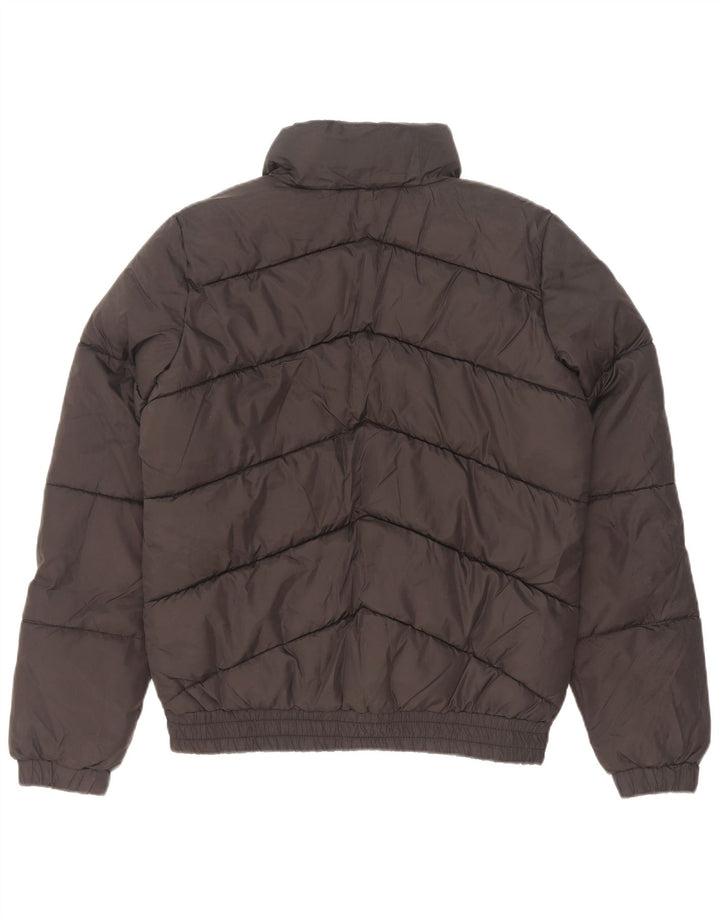 Kappa Herren Wattierte Jacke UK 36 Small Schwarz Polyester