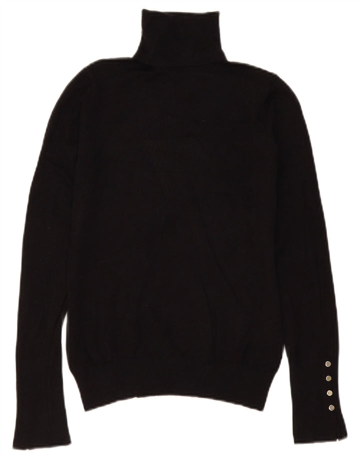 Zara Damen-Pullover mit Rollkragen, Gr. 10, Größe S, Schwarz