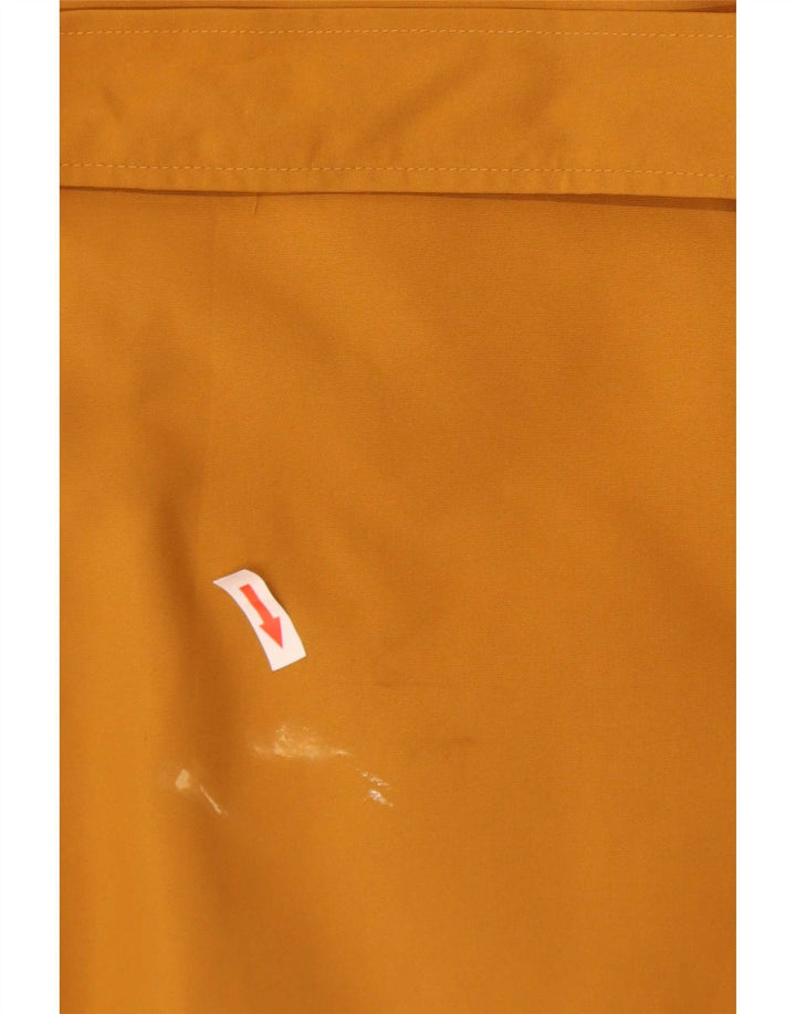 Marks & Spencer Herren Trenchcoat UK 16 Large Orange Polyester