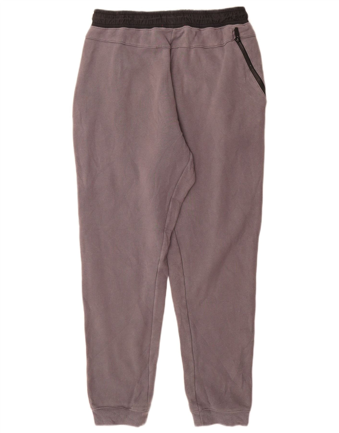 Nike Herren-Trainingshose und Jogger, mittelgraue Colourblock-Baumwolle