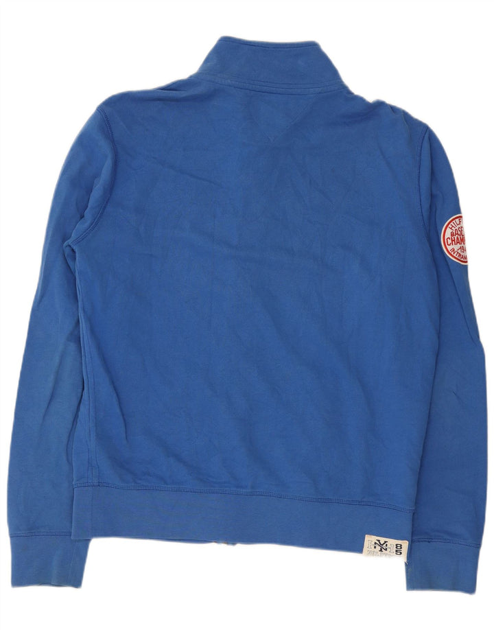 Tommy Hilfiger Herren-Trainingsanzug mit grafischem Oberteil, 2XL, blaue Baumwolle