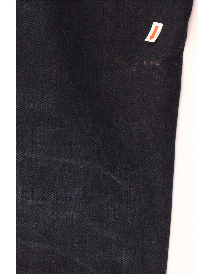Dondup Herren Straight Jeans W33 L34 Marineblaue Baumwolle