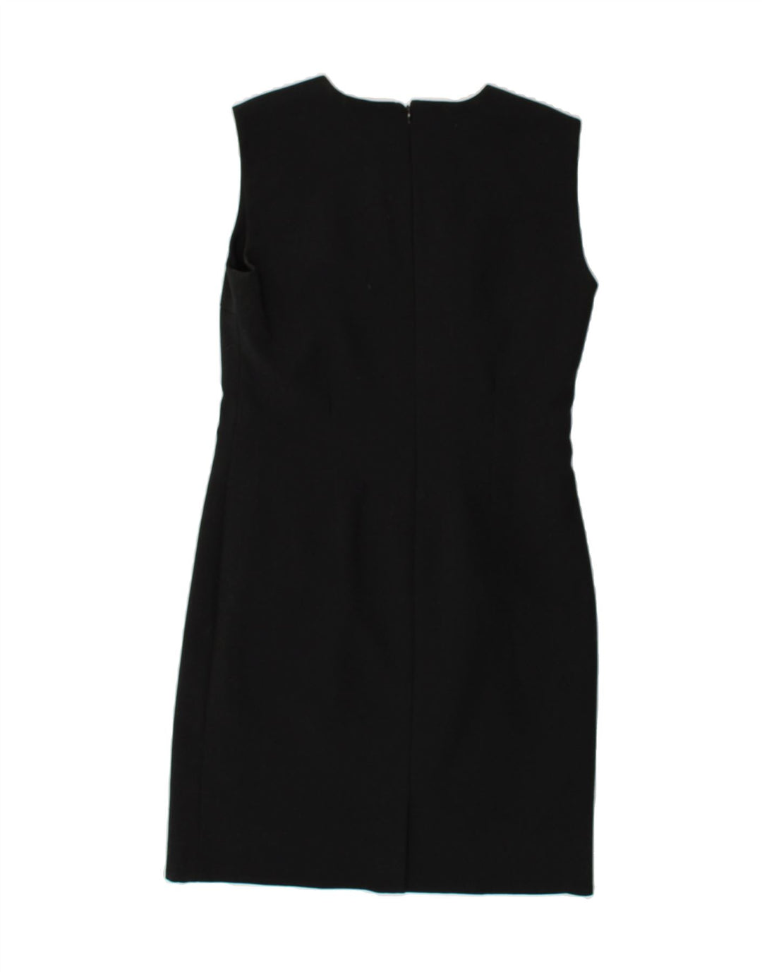 VINTAGE Womens Sleeveless Sheath Dress UK 14 Large Black | Vintage Vintage | Thrift | Second-Hand Vintage | Used Clothing | Messina Hembry 