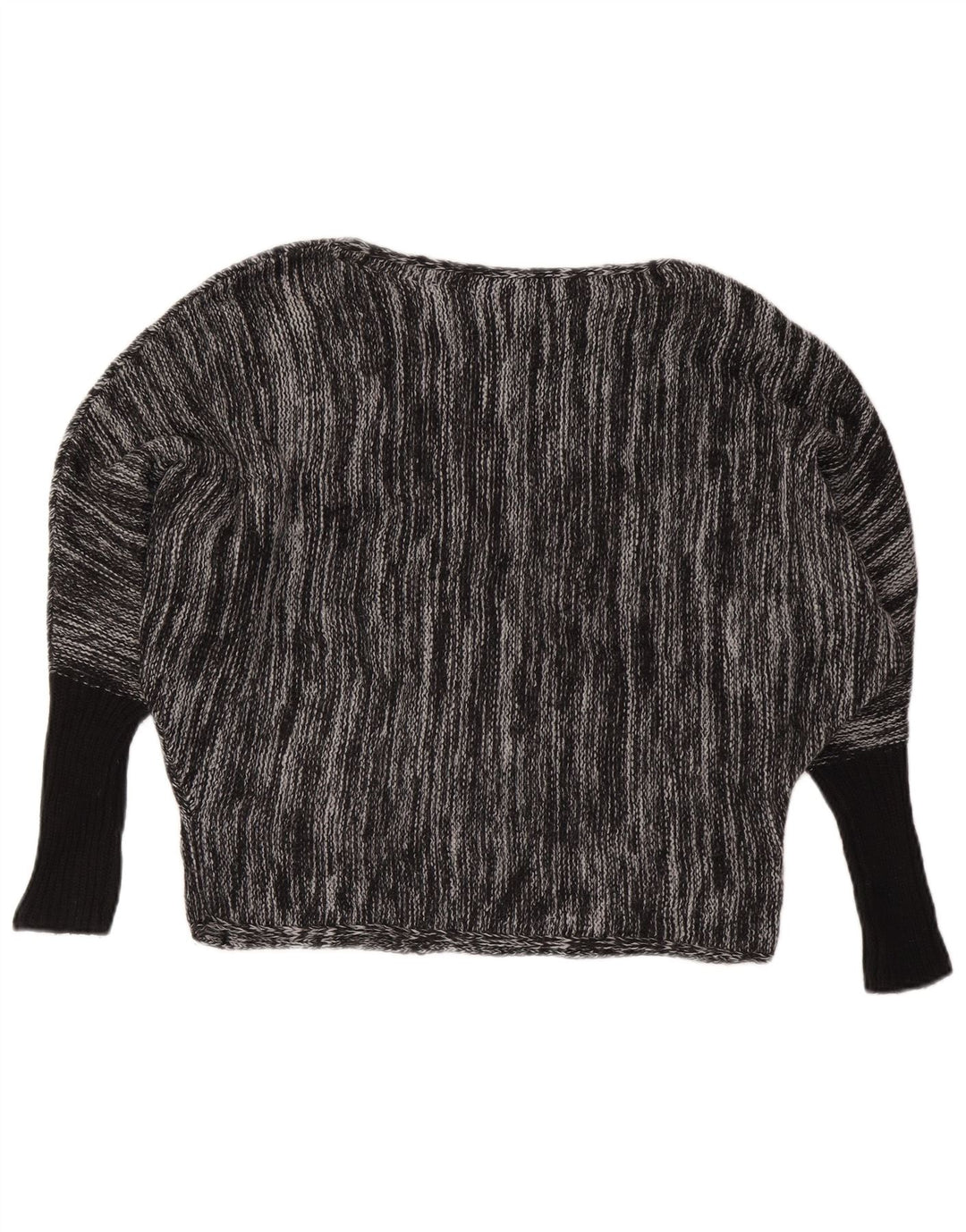 CALVIN KLEIN JEANS Damen-Pullover mit U-Boot-Ausschnitt, Gr. 6, XS, Grau meliert