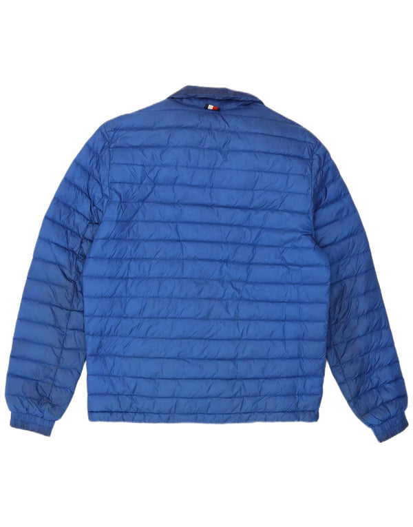 Tommy Hilfiger Herren Wattierte Jacke UK 36 Small Blau Polyamid