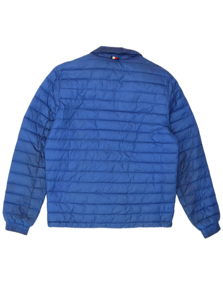Tommy Hilfiger Herren Wattierte Jacke UK 36 Small Blau Polyamid