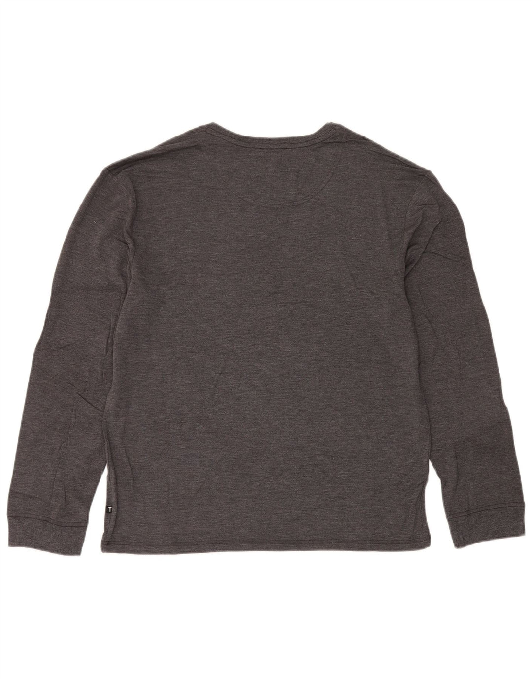 Ted Baker Herren-Oberteil, langärmelig, Mittelgrau, Modal