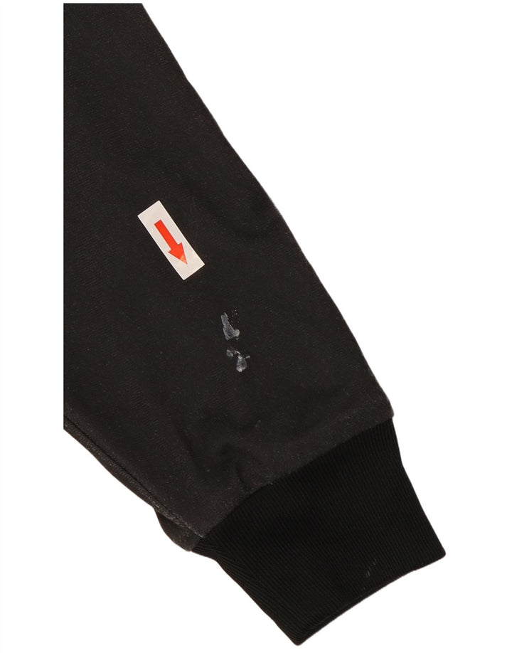 Adidas Damen Graphic Trainingsanzug Top Jacke UK 10 Small Black Floral