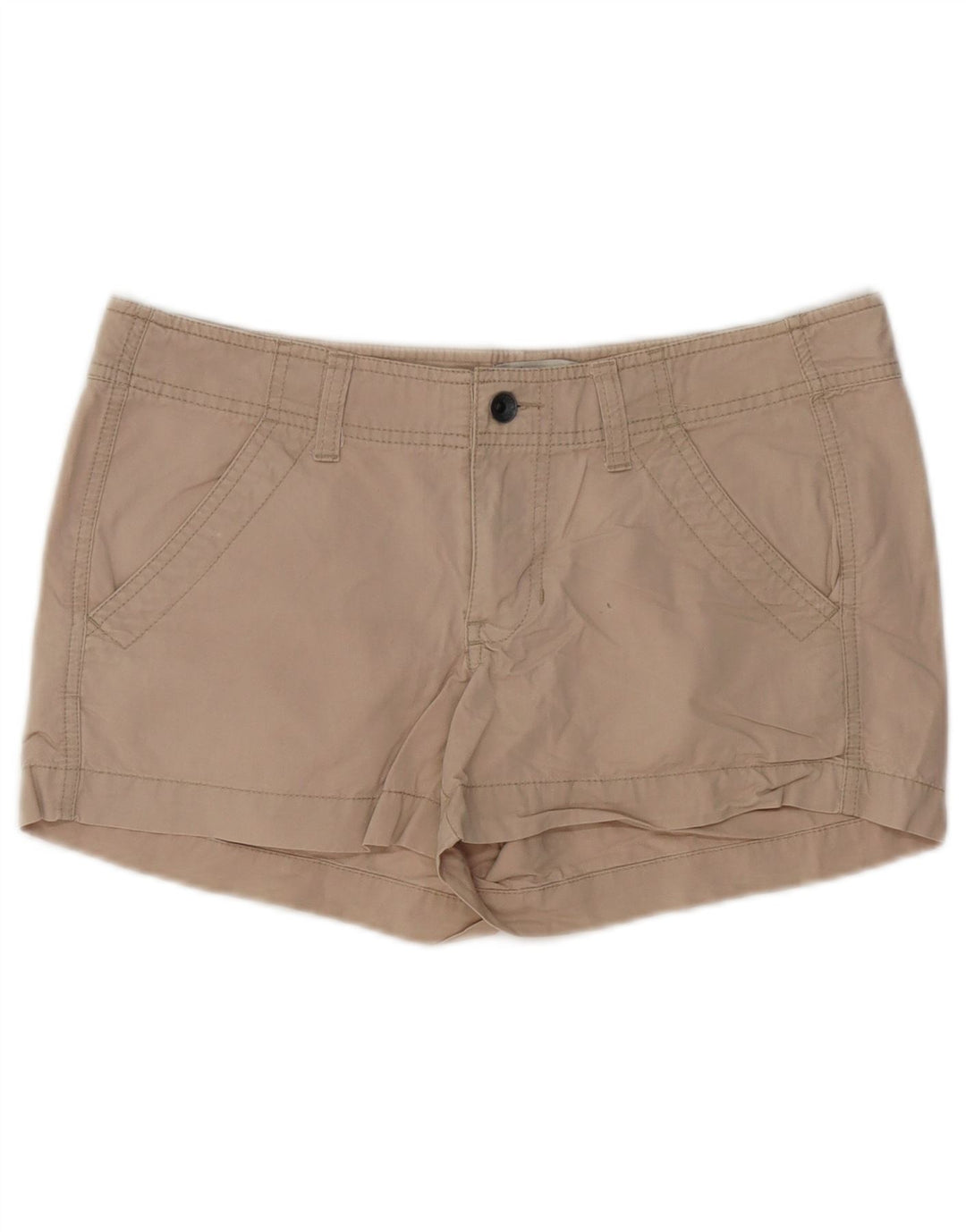 CONVERSE Damen Chinoshorts W29 Mittelbeige Baumwolle