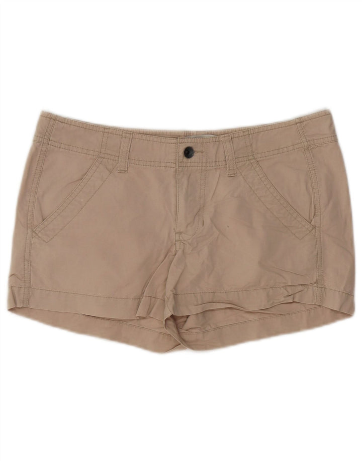 CONVERSE Damen Chinoshorts W29 Mittelbeige Baumwolle