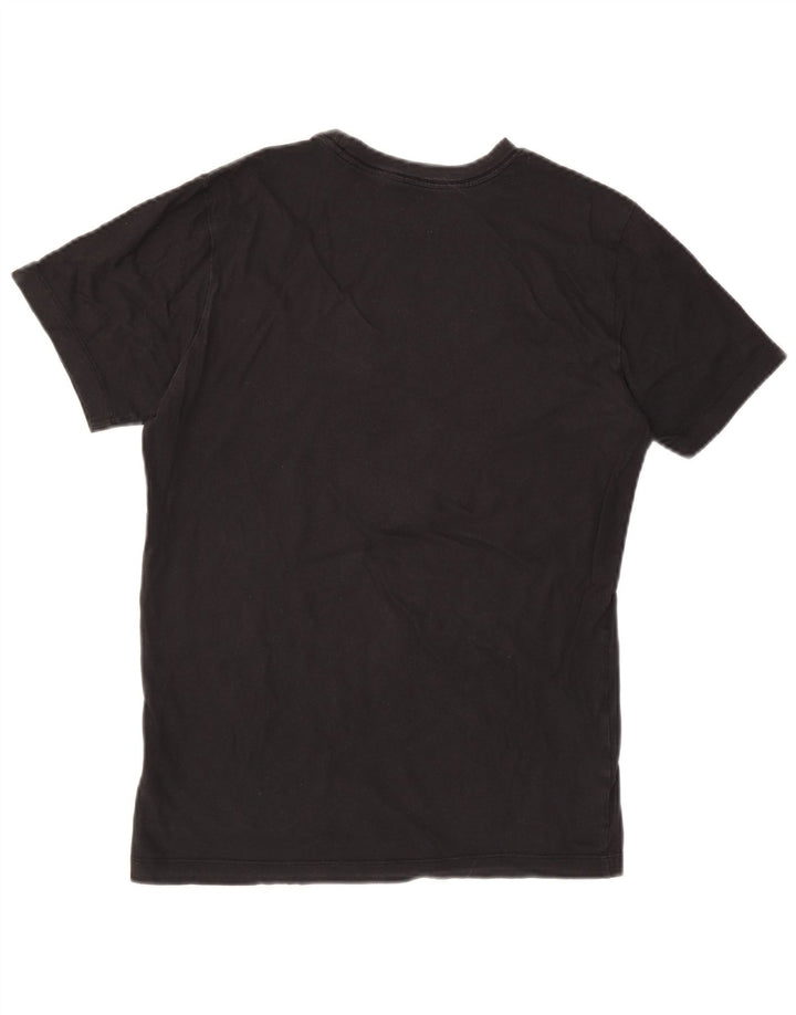 Nike Herren-T-Shirt mit Grafik, Größe S, schwarze Baumwolle