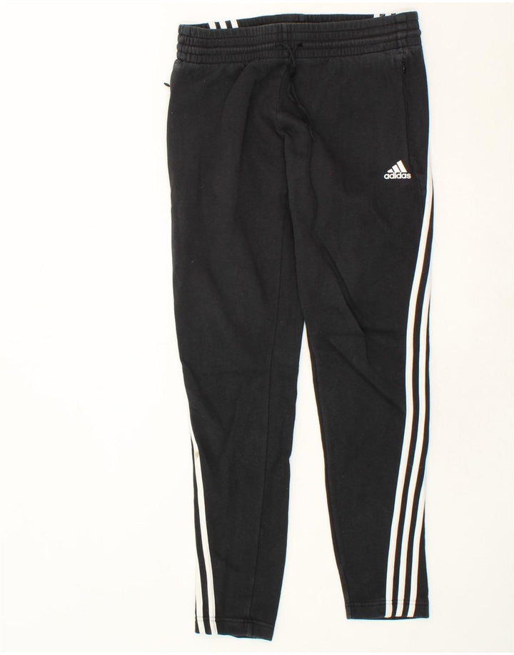 ADIDAS Womens Tracksuit Trousers UK 8/10 Small  Black Vintage Adidas and Second-Hand Adidas from Messina Hembry 