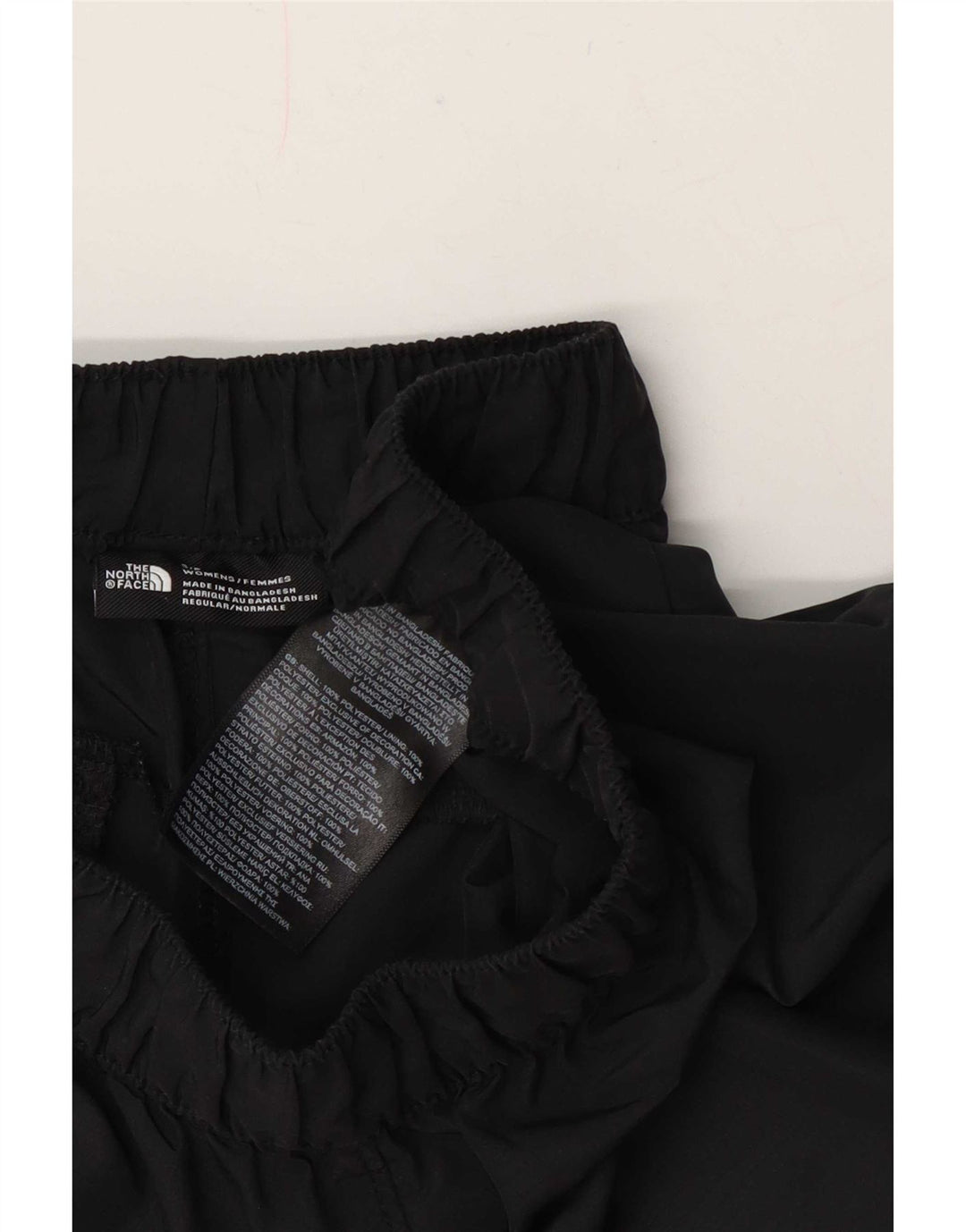 The North Face Damen Graphic Sport Shorts UK 10 Small Schwarz Polyester