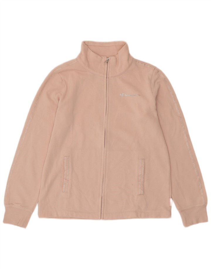 CHAMPION Damen-Trainingsanzug-Top-Jacke, UK 14, Mittelrosa