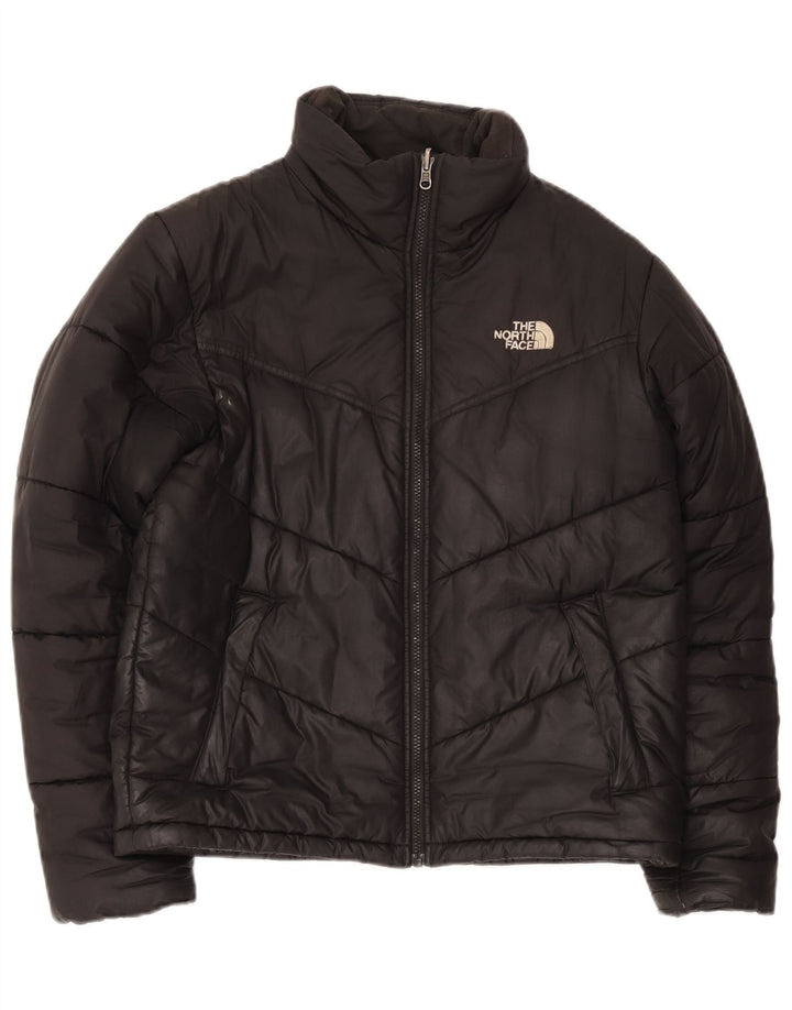 The North Face Herren Wattierte Jacke UK 36 Small Schwarz Polyester