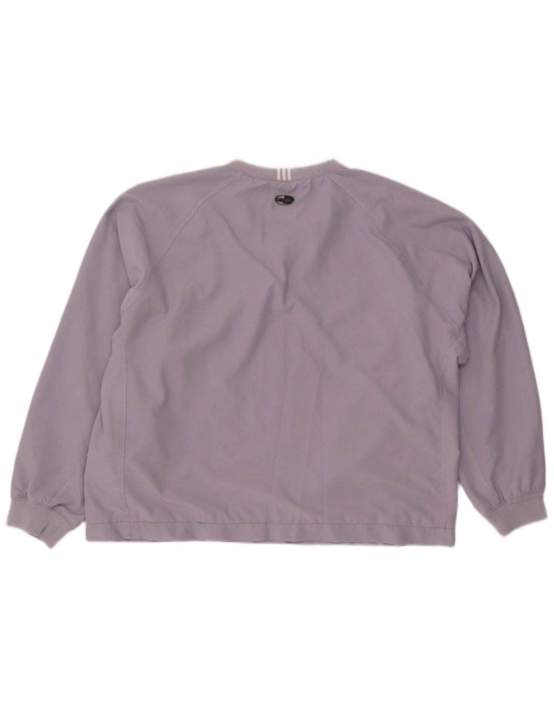 ADIDAS Damen Climashell Pullover Trainingsanzug Top UK 16 Large Lila